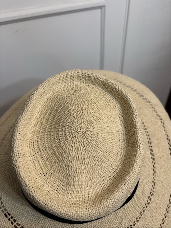 NWT  Lack of Color Paloma Lattice Boater Hat main image 6